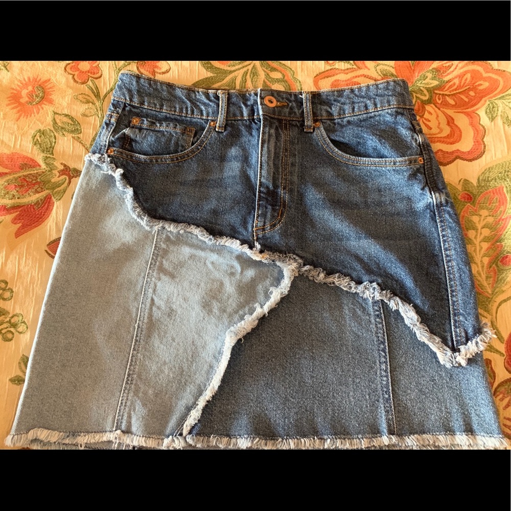 Ella Moss Denim Skirt - Size 28